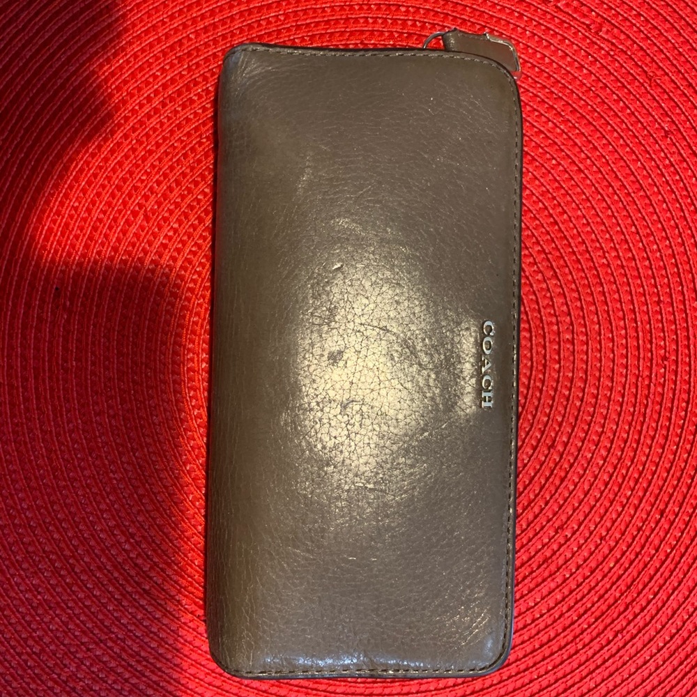 Coach long wallet